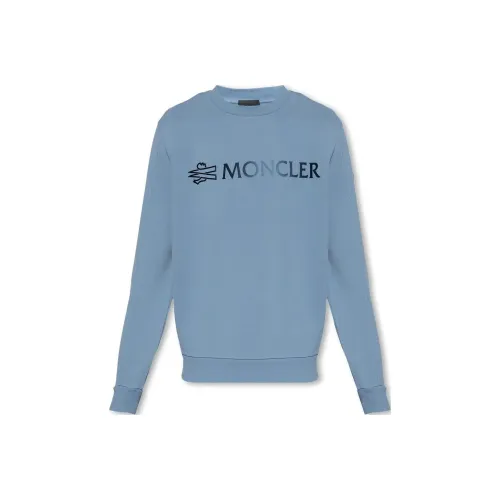 Moncler Толстовка Мужской Светло-Синий