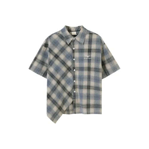 CONP Синий Унисекс Рубашки