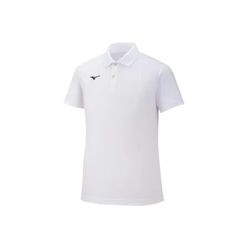 Mizuno Белая Мужская Поло