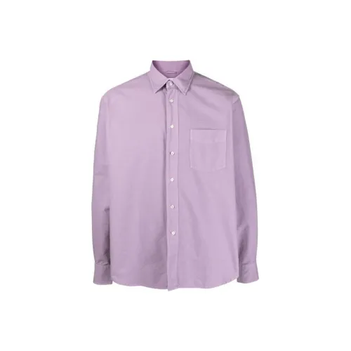 ASPESI Рубашка Мужская Светло-фиолетовая