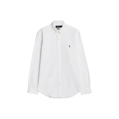 Polo Ralph Lauren SS24 Рубашка Мужская Белая