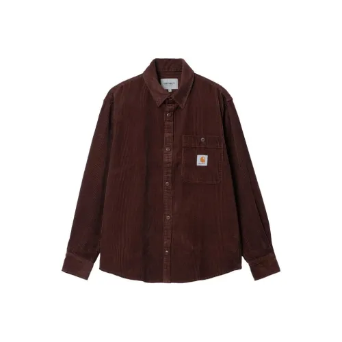 Carhartt WIP Коричневые Мужские Рубашки