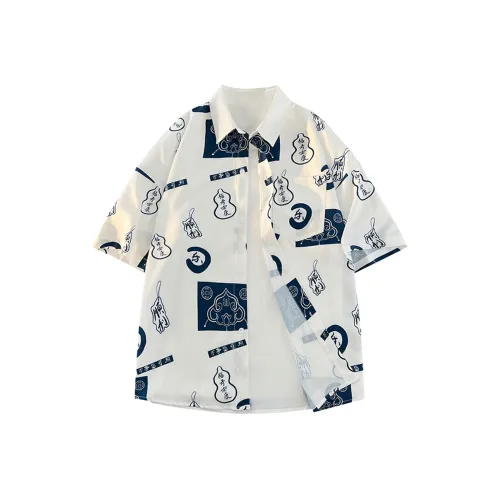 CSKS Белая унисекс рубашка