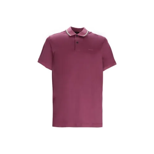 Hugo Boss Поло Мужское Фиолетовое