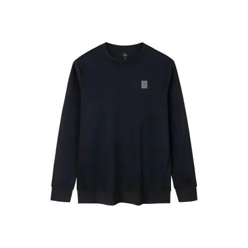 ANTA ZONGXUNXILIE Свитшот Мужской Основной Черный