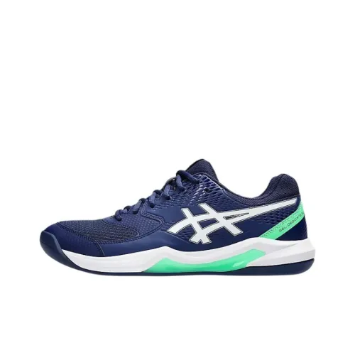 Asics Гель Dedicate 8 Low Топ Кроссовки для тенниса Мужские Синие