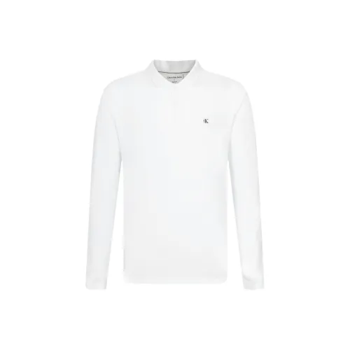 CALVIN KLEIN Поло Мужское Белое