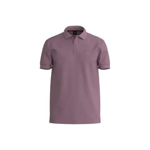 Hugo Boss Поло Мужское Фиолетовое