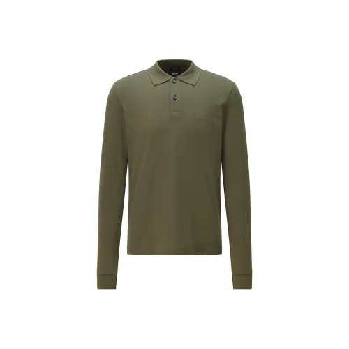 Hugo Boss Зеленая Мужская Поло
