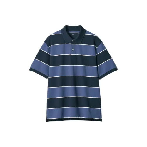 UNIQLO x JW Anderson SS25 Поло Унисекс Синий