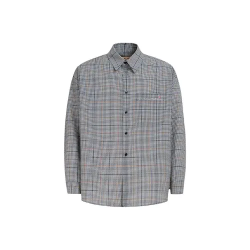 MARNI Серые Мужские Рубашки