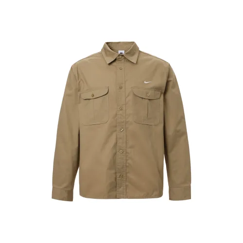 Nike Khaki Мужская Поло