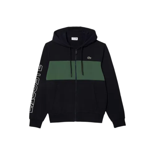 LACOSTE Толстовка Мужская Темно-Зеленая