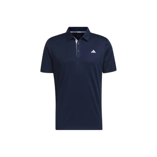 Adidas Поло Men's College Темно-синий