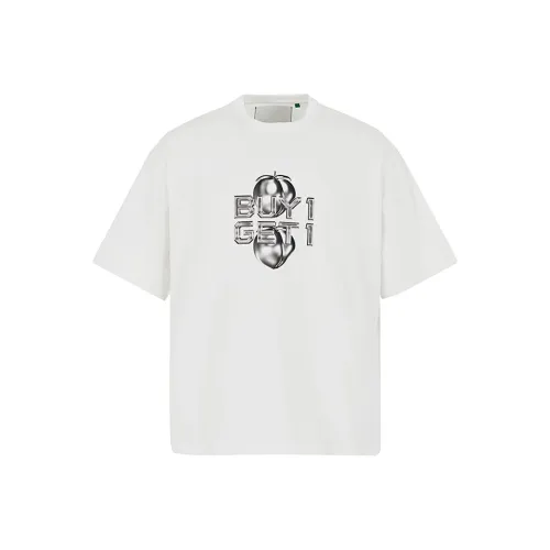 455EMBLE Белая унисекс футболка