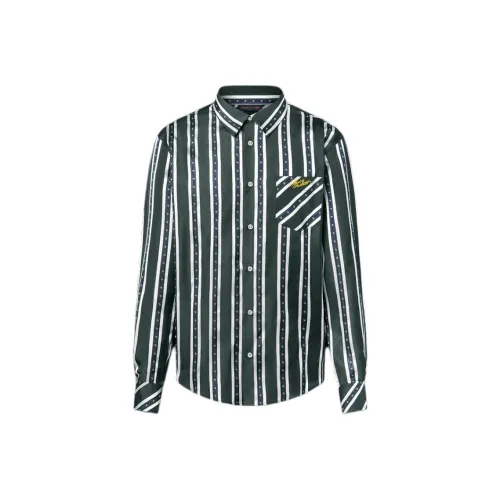 LOUIS VUITTON SS25 Рубашка Мужская Зеленая