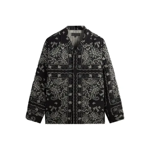 KITH SS24 Spring Delivery II Series Рубашка Мужская Черная