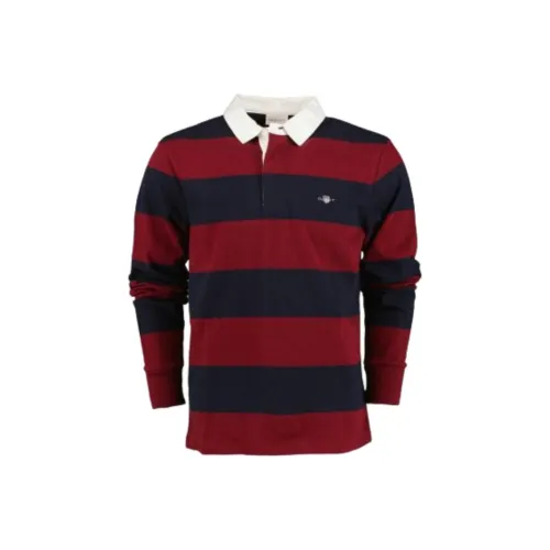 GANT Темно-красная мужская поло