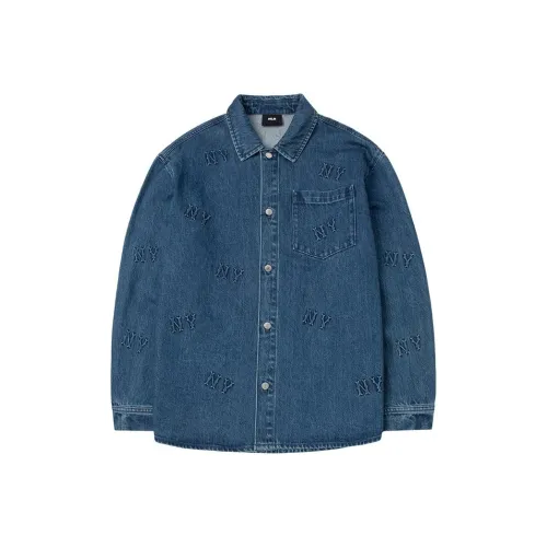 Mlb Base Logo New York Yankees SS24 Рубашка Унисекс Blue