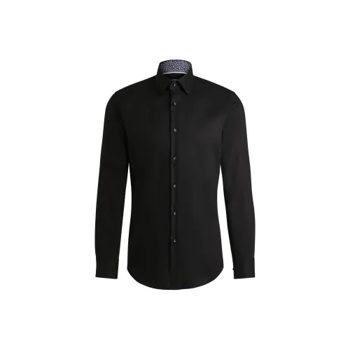 Hugo Boss FW24 Рубашка Мужская Черная