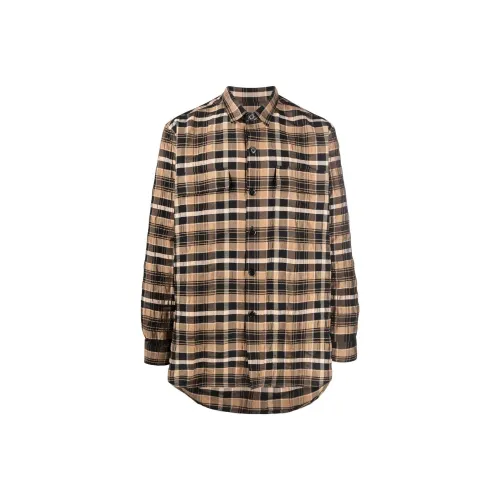 NANUSHKA Чайный коричневый Мужские рубашки
