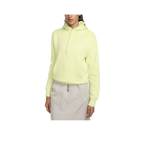 NIKE Ярко-зеленый Унисекс Свитшоты