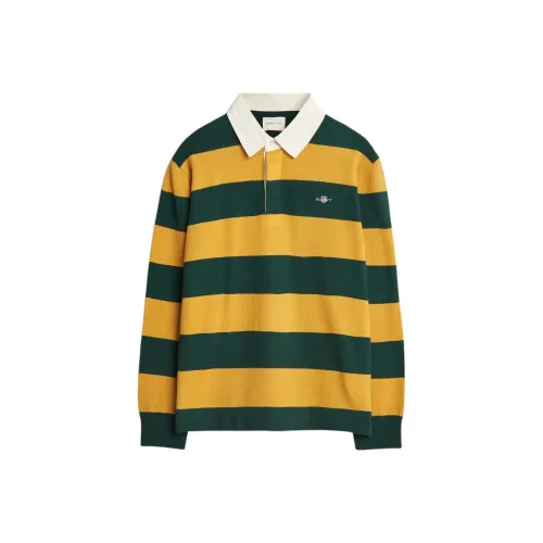 GANT Желтая Мужская Рубашка-Поло