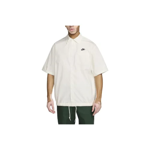 Nike Белые Мужские Рубашки