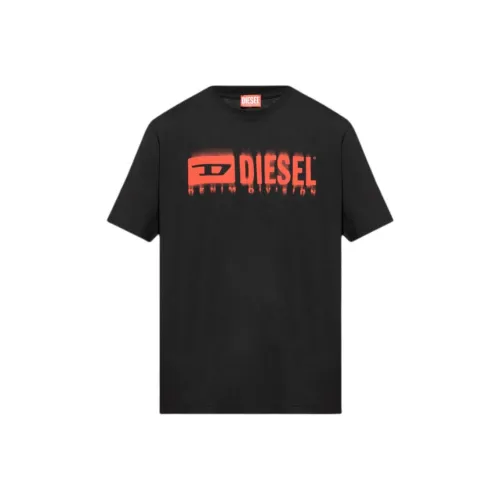 DIESEL Мужские черные T-рубашки