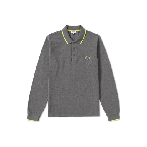 KENZO Серый Мужская Поло