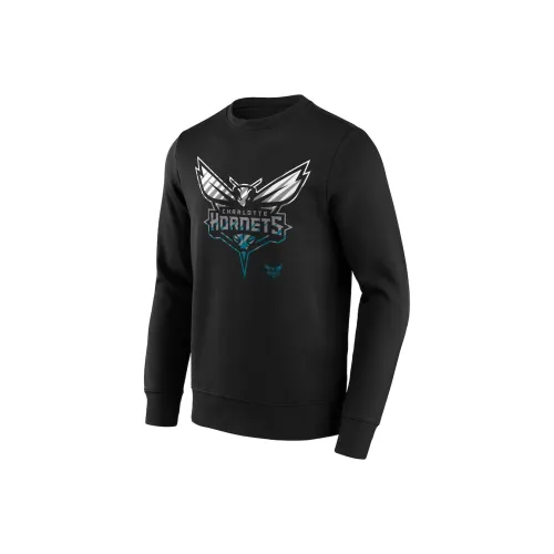 NBA Толстовка Charlotte Hornets Мужская Черная