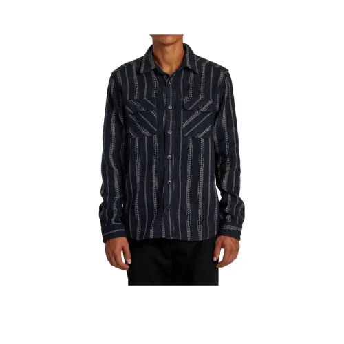 RVCA Индиго Мужские Рубашки