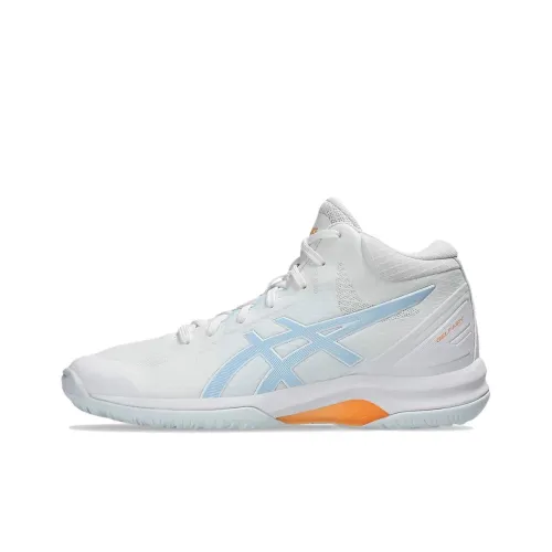 Asics LADY GELFAIRY 9 MID Топ Баскетбольные кроссовки Женские Белый Синий