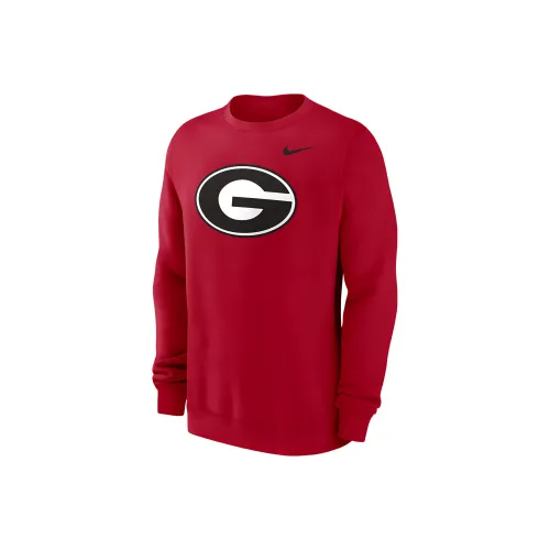 Nike Red Men's Hoodies Найк Красный Мужской Свитшот