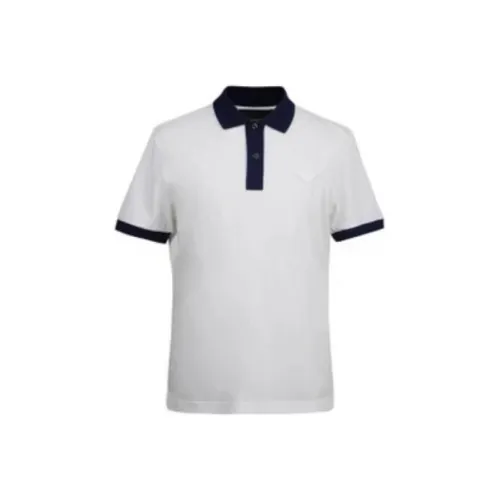 PRADA Белая Мужская Поло