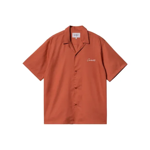 Carhartt WIP Carhartt WIP SS23 Кирпично-красный Мужские Рубашки