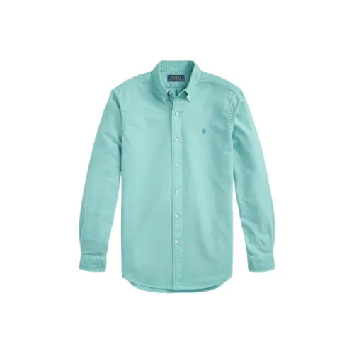 Polo Ralph Lauren SS25 Рубашка Мужская Зеленая