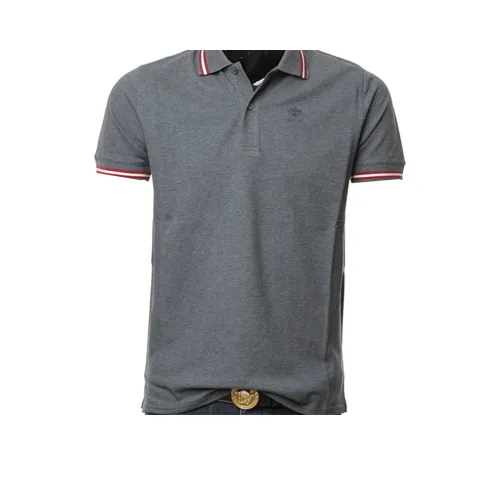 BALLY SS24 Polo Мужское Серое