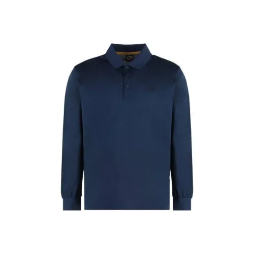 Paul Shark Yachting Поло Мужское Синее