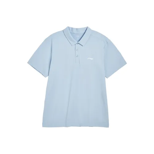 Поло с подкладкой унисекс ярко-синий