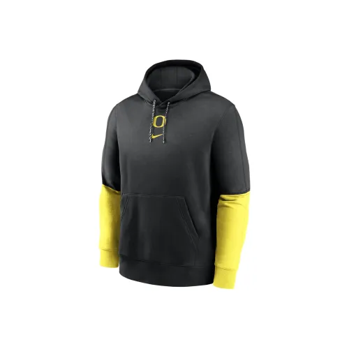 nike CollegeClub FW24 Oregon Ducks Sideline Team Issue Толстовка Мужская Черная
