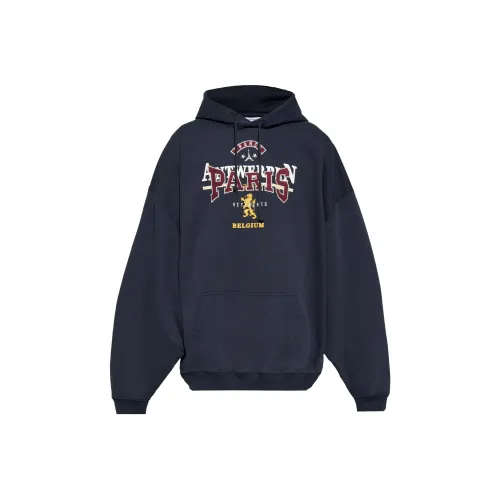 Vetements Мужские Свитшоты Морской Синий