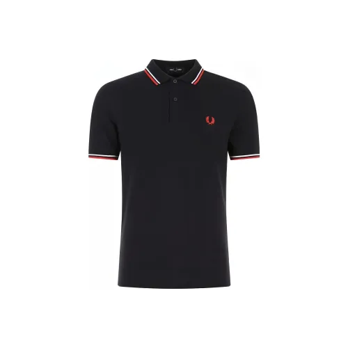 FRED PERRY Морской Синий Мужская Рубашка Поло