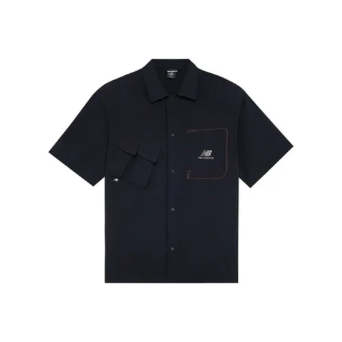 New Balance совместная черная мужская рубашка