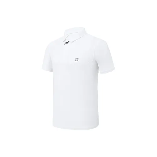 FILA Supercar Inspiration Collection Поло Мужское Нефрит Белый