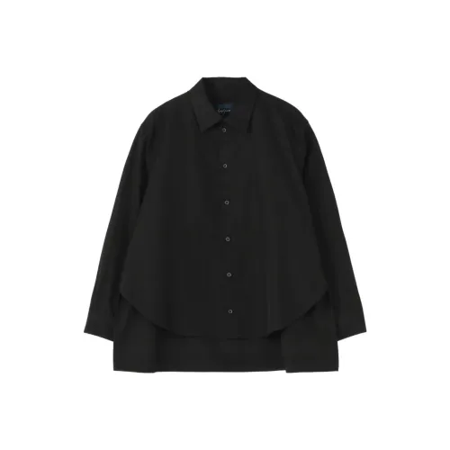 Yohji Yamamoto Черные Мужские Рубашки