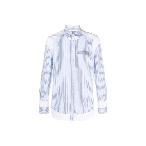 MOSCHINO Мужские Синие Рубашки