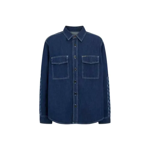 COACH Синий Мужская Рубашка