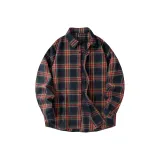 Темно-синий (Полосы в клетку)