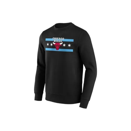NBA Толстовка Chicago Bulls Мужская Черная